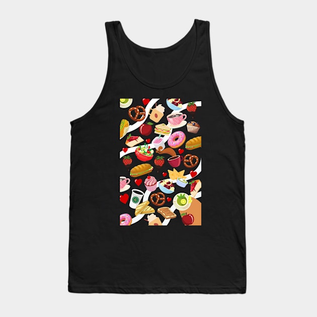 Snack Time Tank Top by leBoosh-Designs